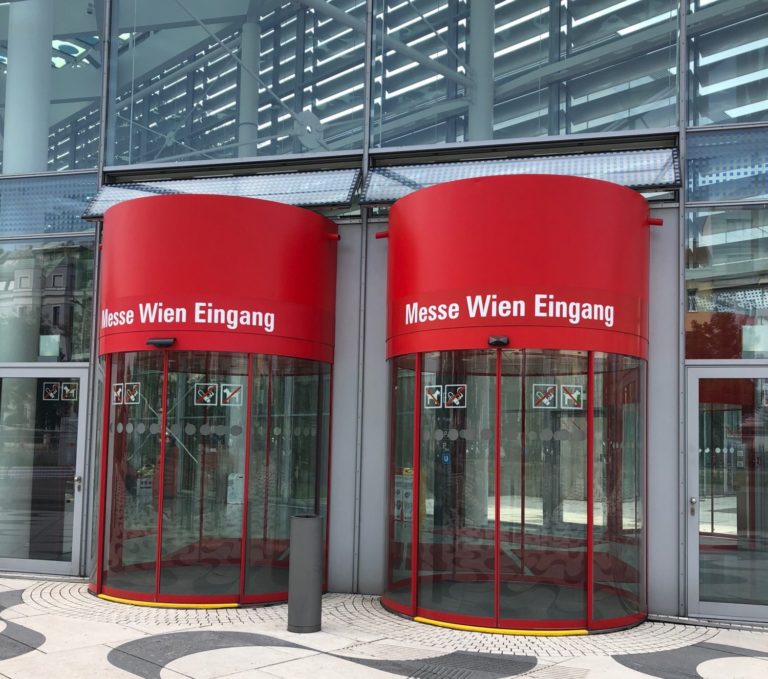 Eingang Messe Wien