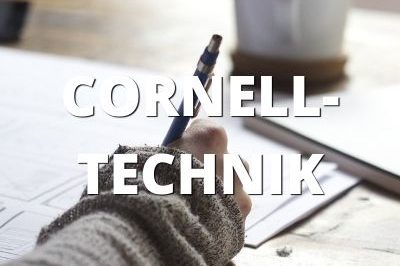Cornell-Technik, Hand die auf Papier schreibt
