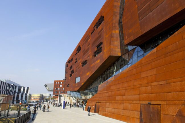 ©WU-Wien Teaching-Center der WU Wien von außen