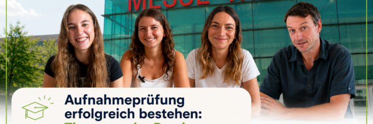 Kursleiterinnen geben Tipps aus der Praxis, Vorbereitungskurse