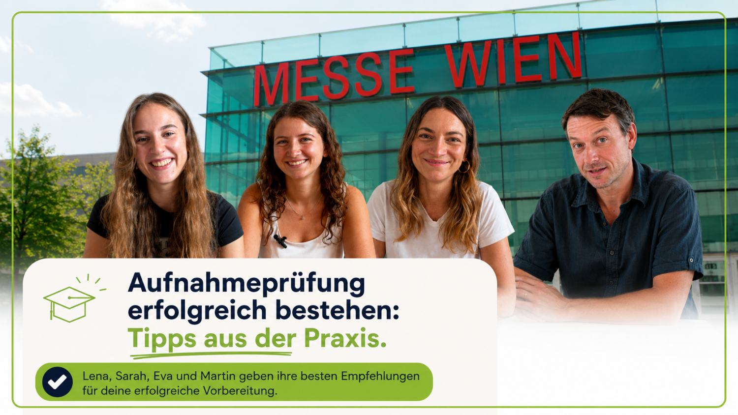 Kursleiterinnen geben Tipps aus der Praxis, Vorbereitungskurse