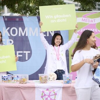 Personen vor MedAT