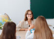 Studentin an der PH Wien im Unterricht
